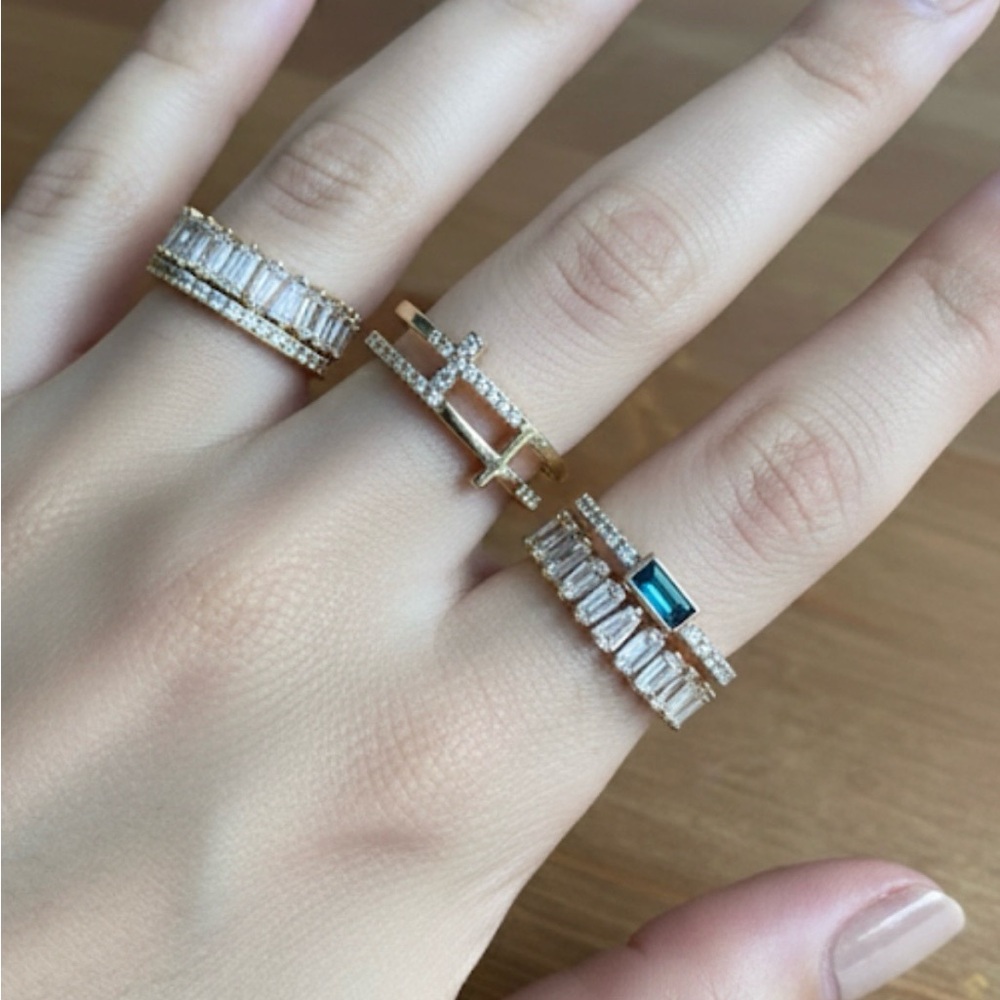 Adjustable ring gold tone gold plated